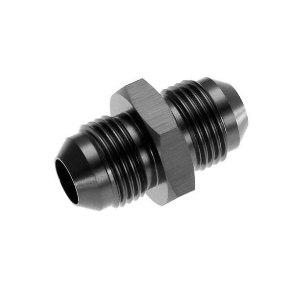Red Horse Performance -03 MALE TO MALE 3/8" X 24 AN/JIC FLARE UNION - BLACK 815-03-2 - main